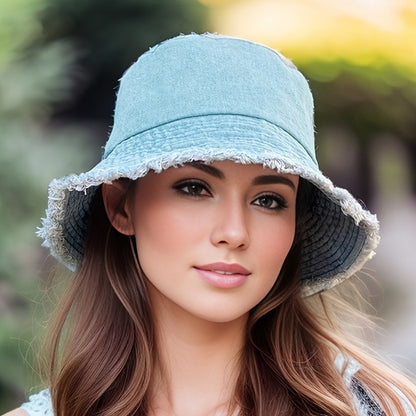 2024 New Spring/Summer Fisherman Hat, Sun Hat, Casual and Fashionable, Travel-friendly, UV Protection.