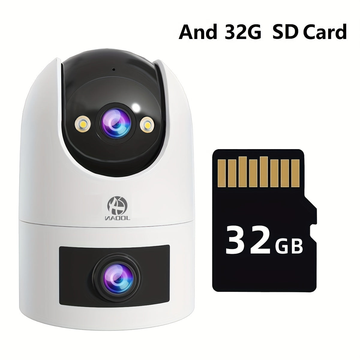 Introducing the JOOAN 1296p FHD PTZ Camera, a state-of-the-art security monitor equipped with dual-lens technology, 2-way audio, auto-tracking, wall hanging capabilities, smartphone app control, and both 2.4G and 5G WiFi compatibility. This camera is USB