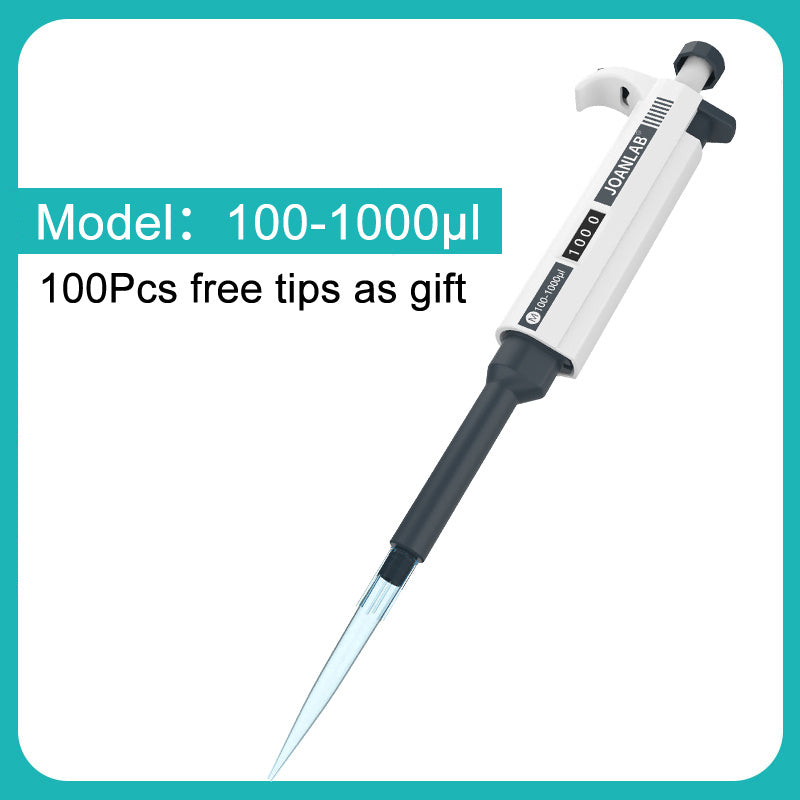 JOANLAB Single Channel Digital Adjustable Micropipette with Tips