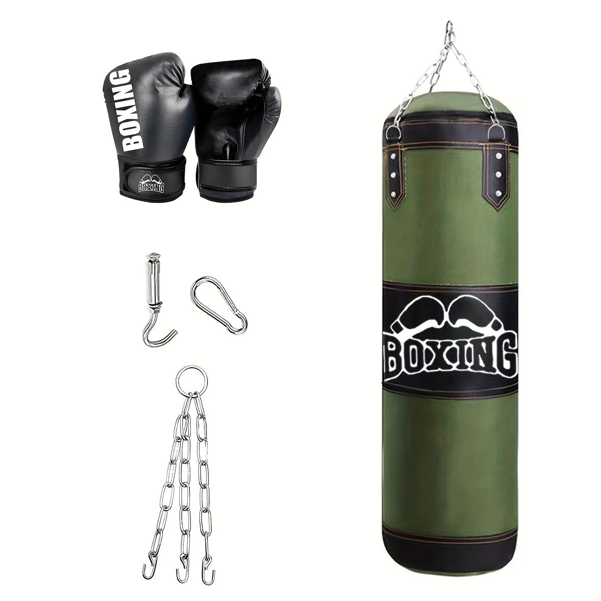 Adult unisex Sanda martial arts boxing bag for MMA training, hanging punching bag