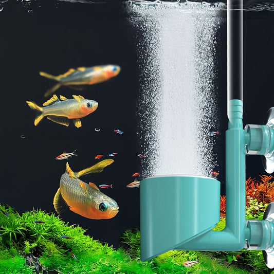 Nano Bubble Oxygen Pump for Aquariums - Boosts Fish Health & Appearance, Great for Small to Medium Tanks