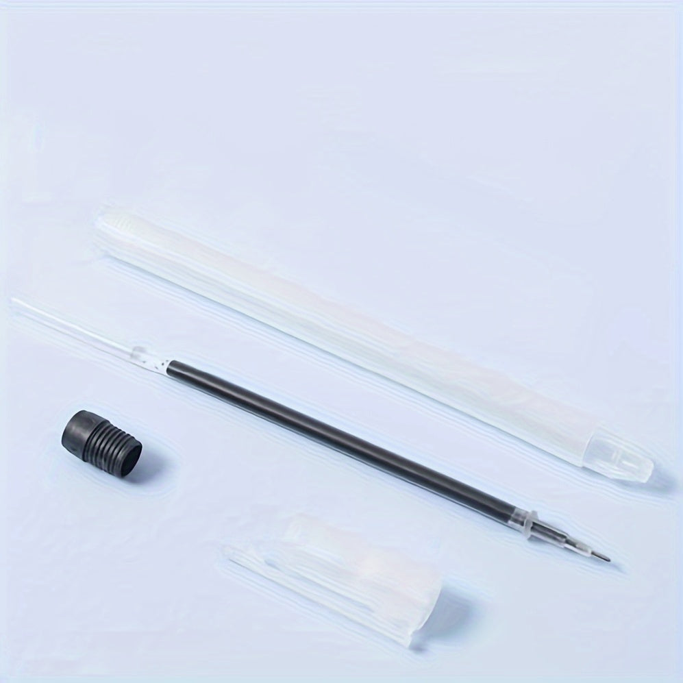 30 black Japanese gel ink ballpoint pens, 0.5mm ultra-fine tip, for home, school, and office use