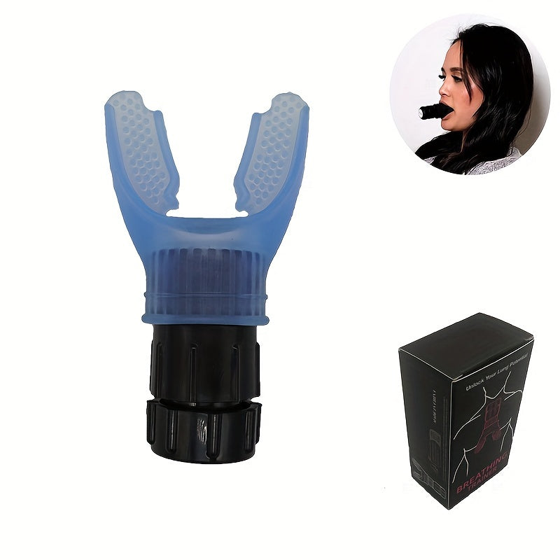 Adjustable Resistance Breathing Exerciser for Aerobic Fitness Training.