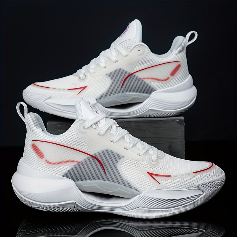 Breathable, non-slip basketball shoes with superior grip and flexibility for year-round performance.