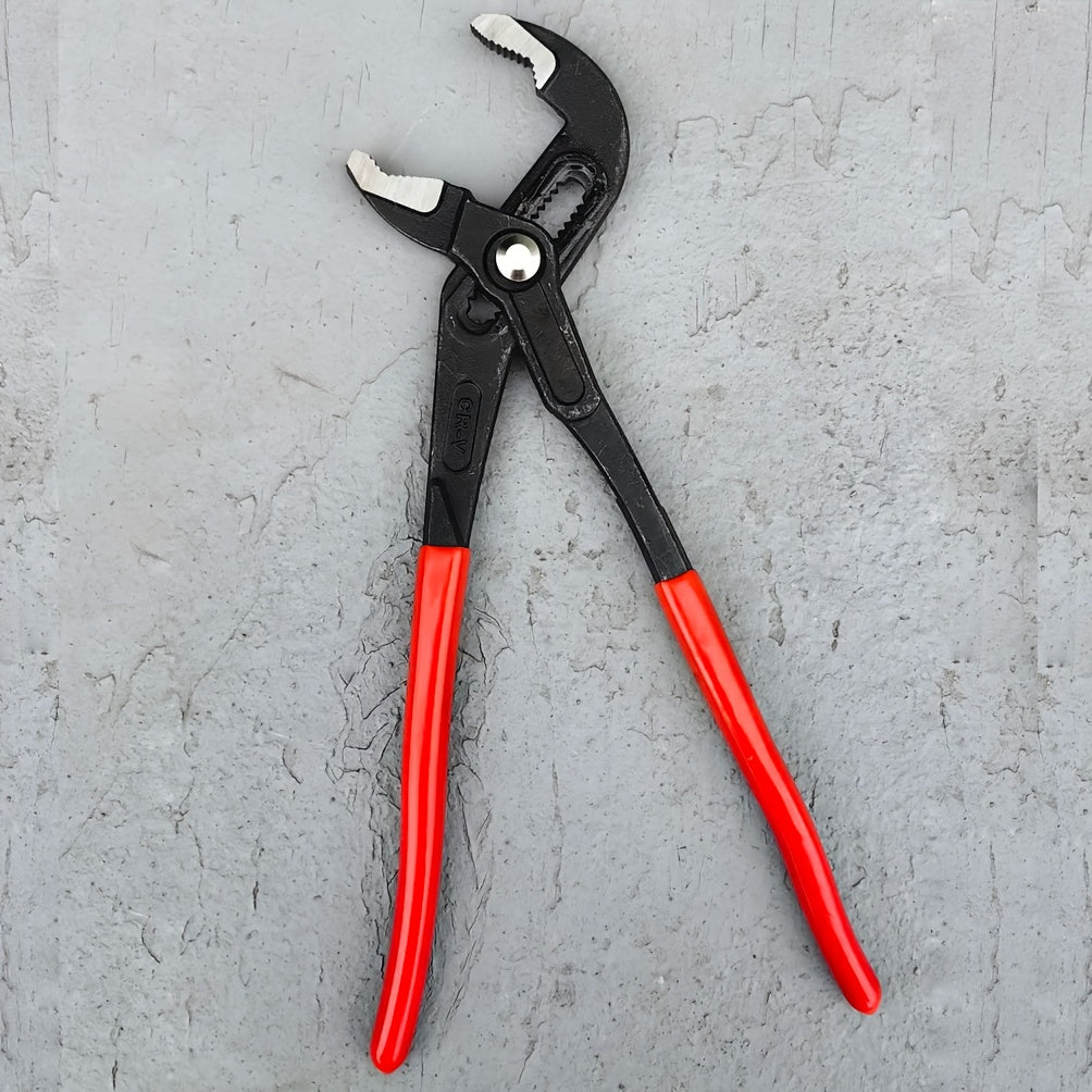 Multi-Function Water Pump Pliers, Chrome Vanadium Steel, Adjustable Jaw Size, Suitable for Industrial, Automotive, and Home Maintenance.