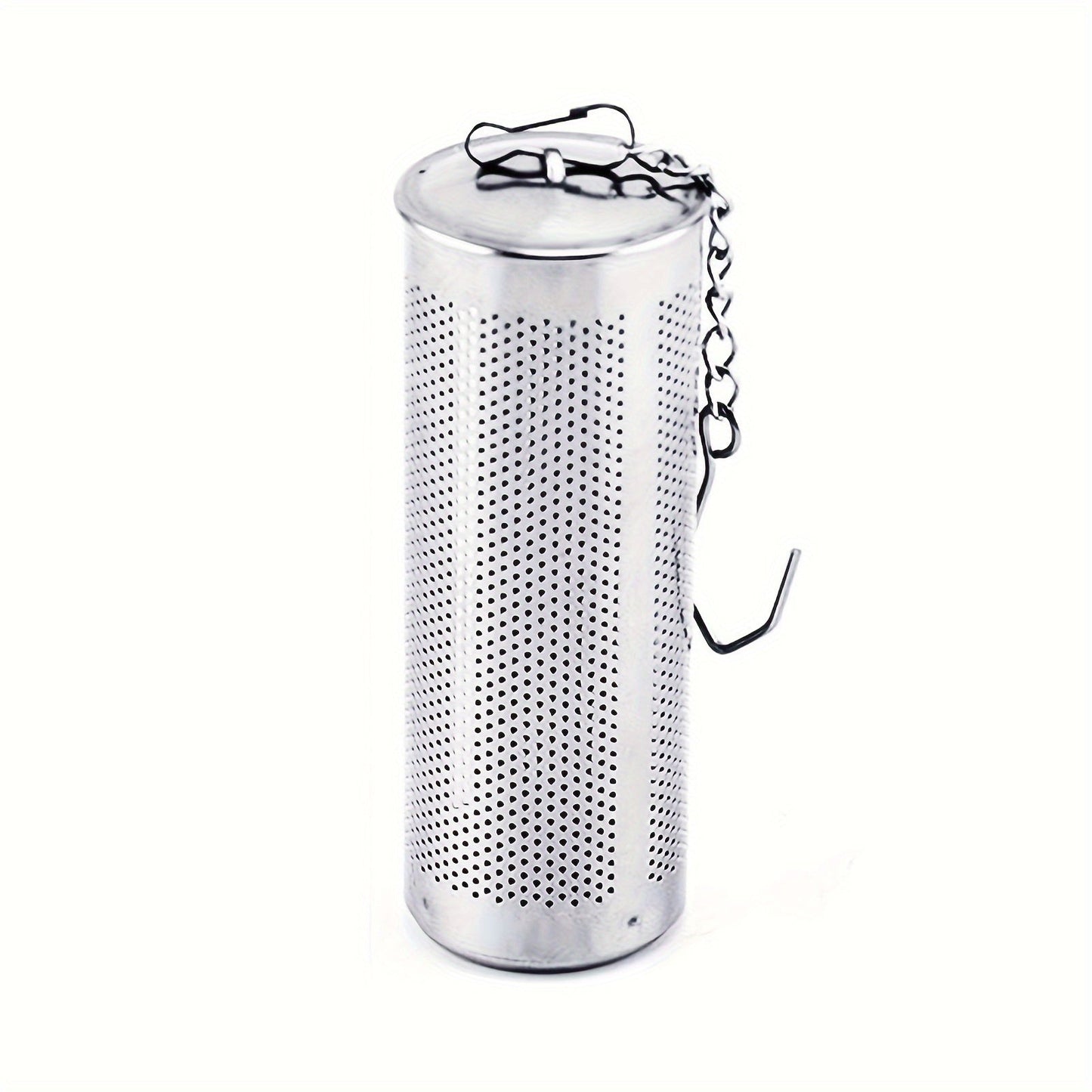 Stainless Steel Tea Infuser Strainer with Hook, Fine Mesh Tea Steeper for Loose Leaf Tea - Durable and Leak-Proof Filter for Tea Brewing