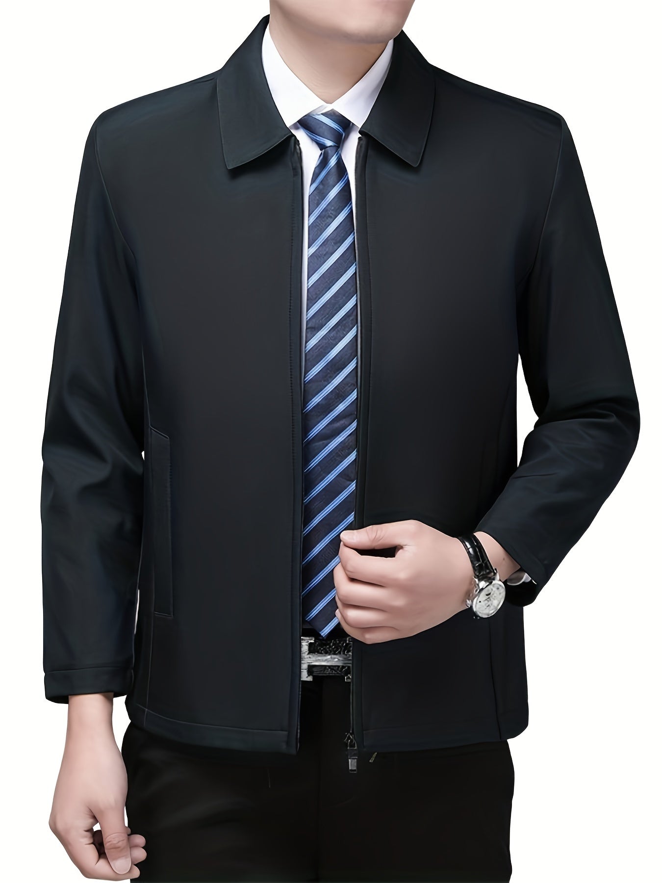 Men's jacket for business casual occasions.