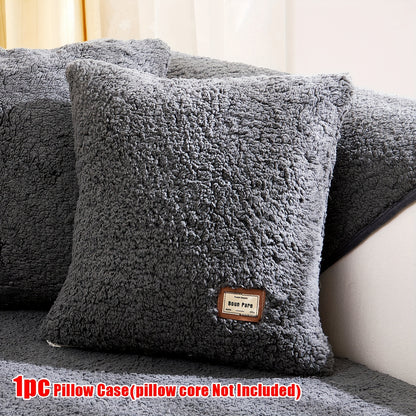 Sherpa Sofa Cover for Pets: Thick, Non Slip, Plush Furniture Protector