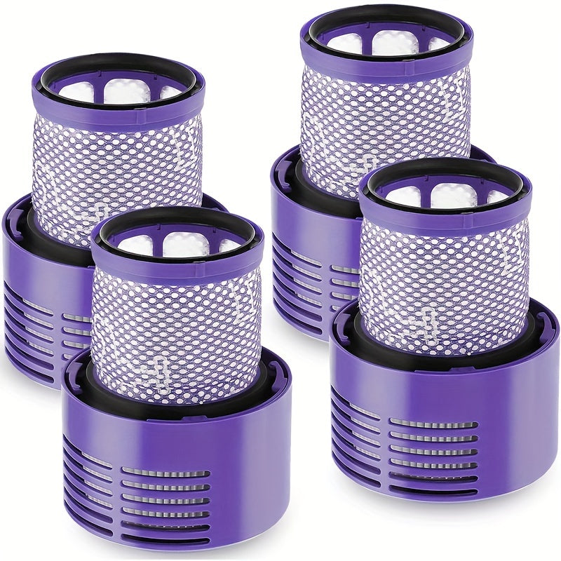 Replacement filters for Dyson Cyclone Series - V10 Absolute, V10 Animal, V10 Motorhead, V10 Total Clean, SV12. Includes 4 filters. Replaces part number 969082-01.