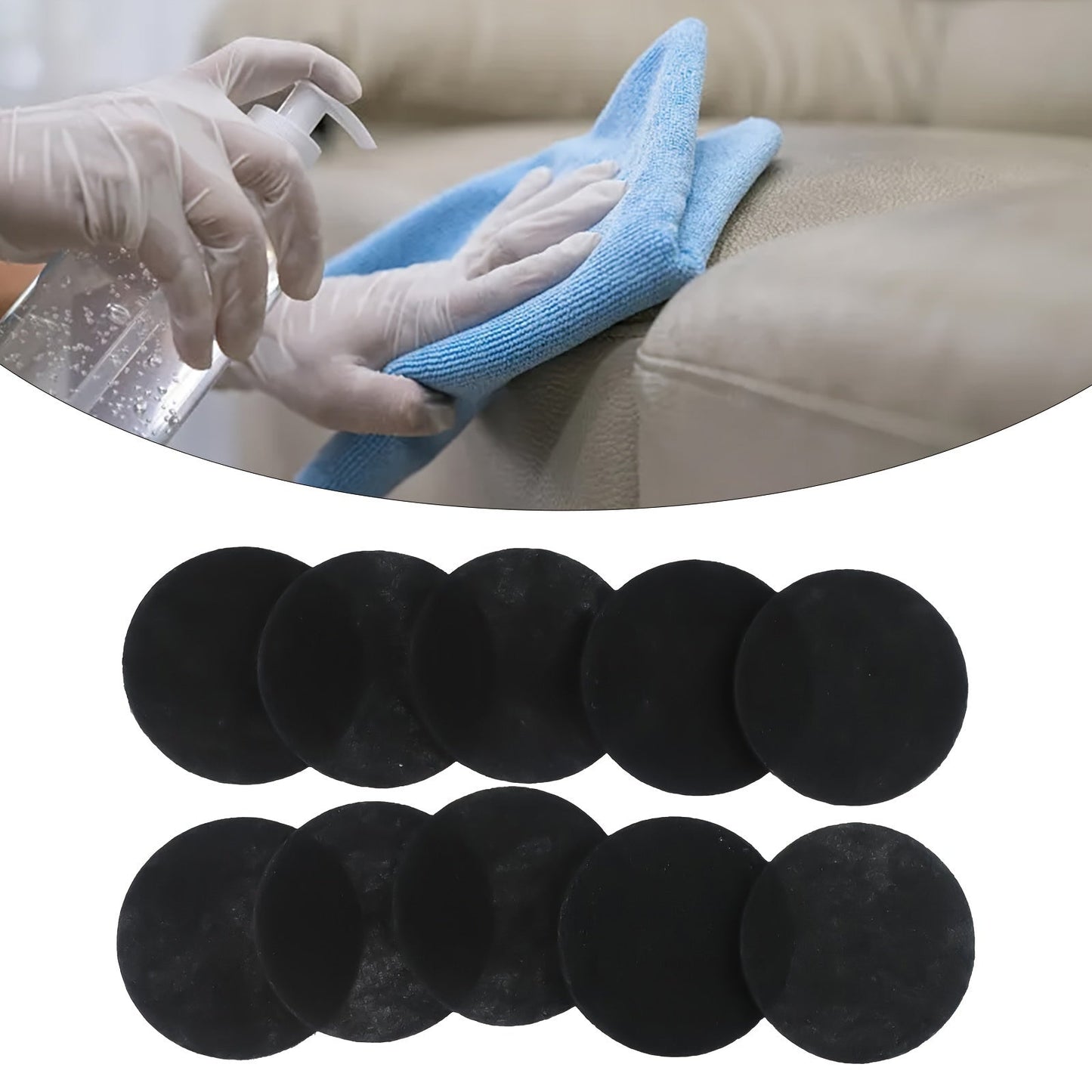 Replacement parts for Neakasa/Neabot P1 Pro Kit: 10-Pack of Pet Grooming and Vacuum Cleaner Sponges