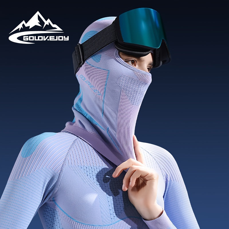 Winter Sports Ski Mask Neck Warmer is a popular choice for outdoor activities such as cycling. Made with windproof and breathable fabric, this face shield is available in a solid color option.