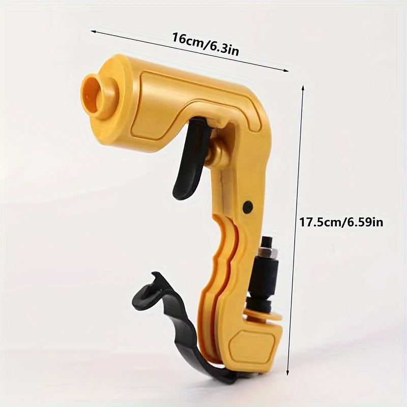 1pc Beer Gun Injecter, Champagne Gun Sprayer, Wine Bottle Beer Dispenser Spray Gun Fountain Beer Ejecting Gun - perfect for parties, bars, and clubs. Accessories included.