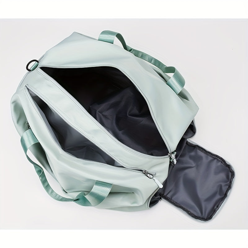 Women's yoga fitness sports bag with dry and wet separation, perfect for business trips and travel. Features portable large capacity design.