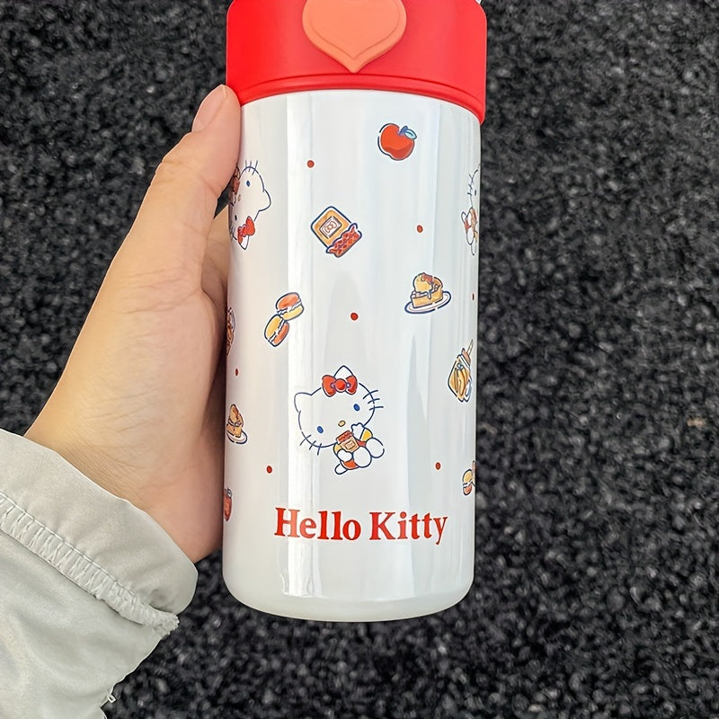 350ML Kuromi Insulation Cup - Cute Sanrio Water Cup, Portable Straight Drinking Cup, Perfect Easter Gift