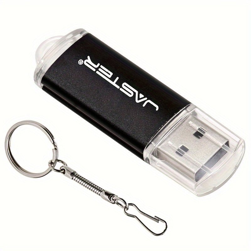 JASTER Mini USB Flash Drive in various sizes and colors with free key chain, ideal as creative gifts.