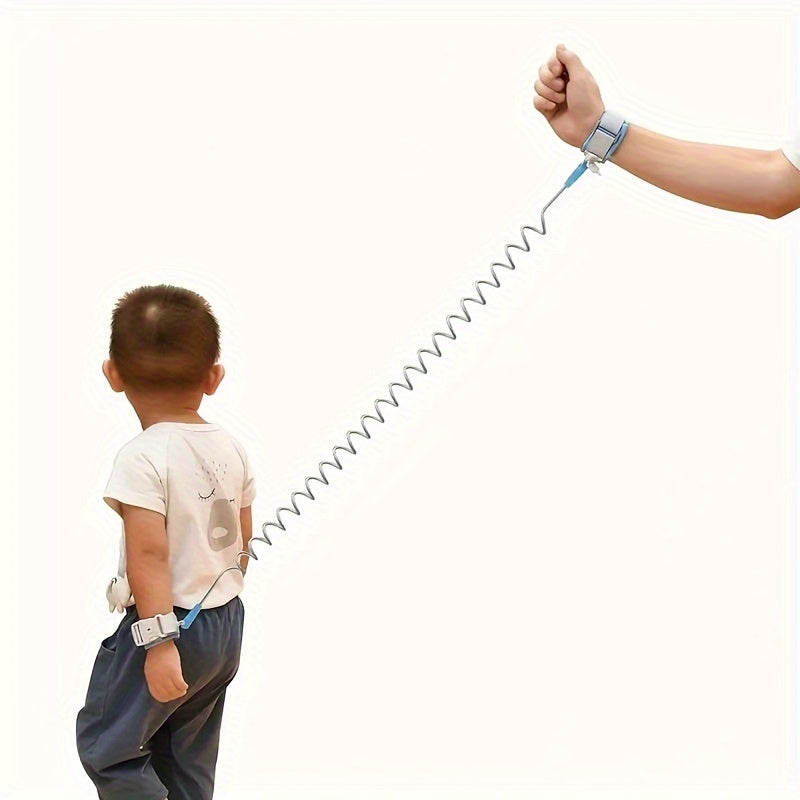 Spring Bracelet Leash with Lock for Kids - Keep Your Little Ones Safe, Made with Durable Polyester, Ideal Present for the Holidays