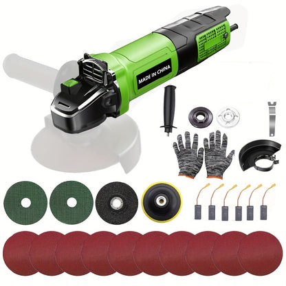 30 pc set electric polisher and polisher with a 157-inch power cord and 2500W maximum power, suitable for home decoration and power tool use.