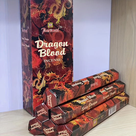 A box of 20 high-quality incense sticks ideal for attracting wealth, purifying the home, yoga, meditation, decoration, house cleaning, and clearing negative energy in homes or offices.