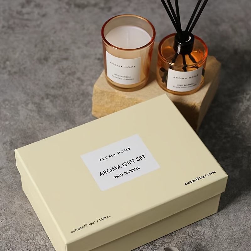 Scented candle gift box for parties and special occasions.