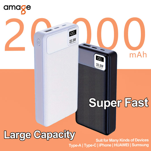 20000mAh, 22.5W Повербанк