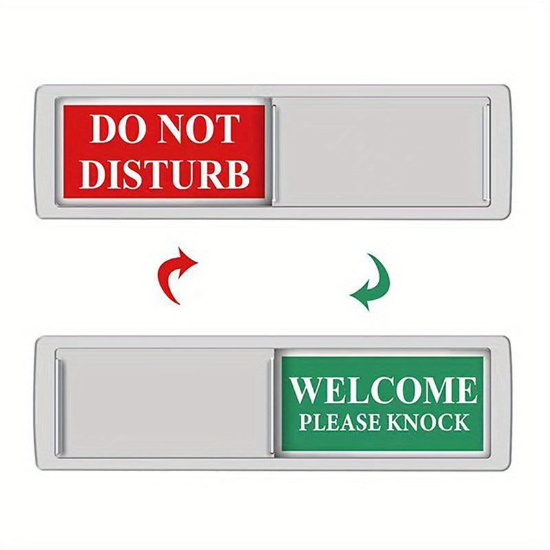 Privacy sign for home, office, restroom, meeting room, hotel, and hospital: 1 piece, do not disturb.