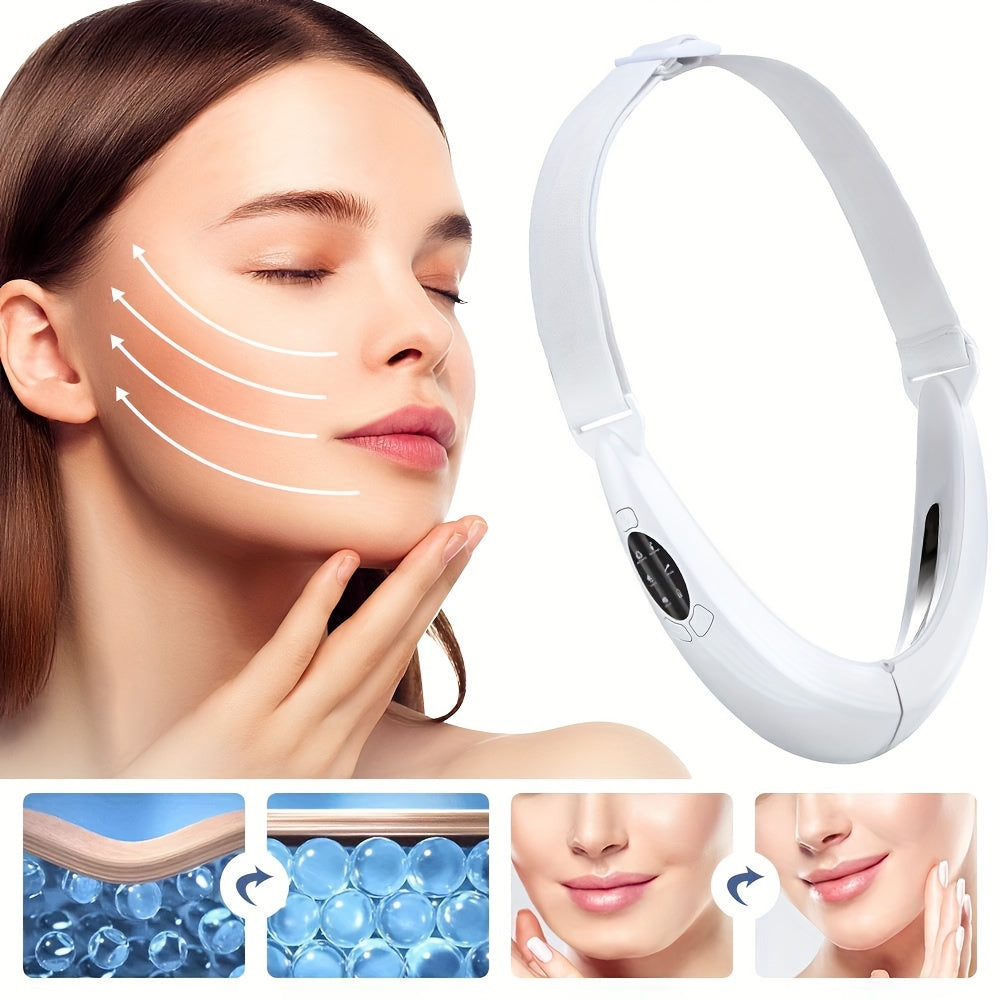 USB rechargeable V Line Face Lift Massager in white - perfect gift for a friend.