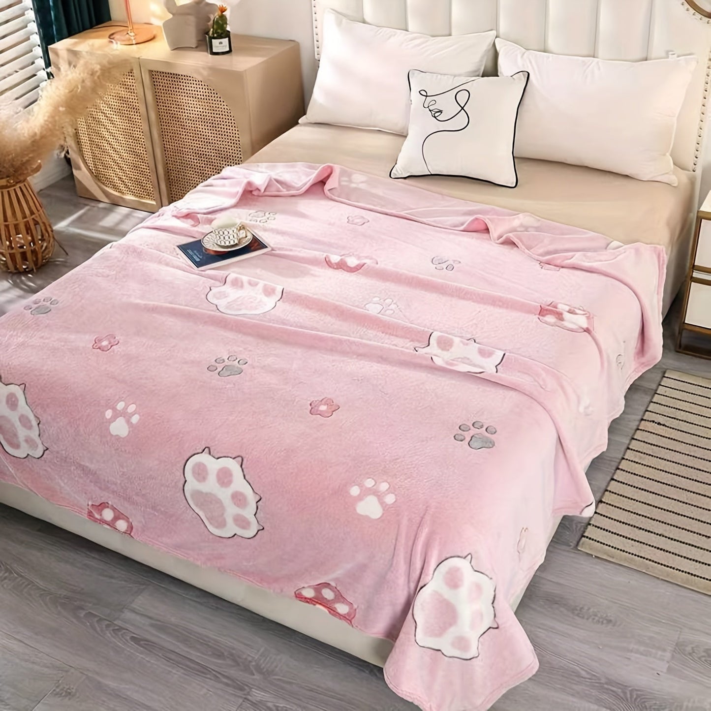 Cartoon Print Blanket - Stay Cozy All Year Round!

Stay warm and stylish with our Cartoon Print Blanket. Made from soft and cozy flannel material, this blanket is perfect for snuggling up on the couch, in bed, or while traveling. Its vibrant cartoon