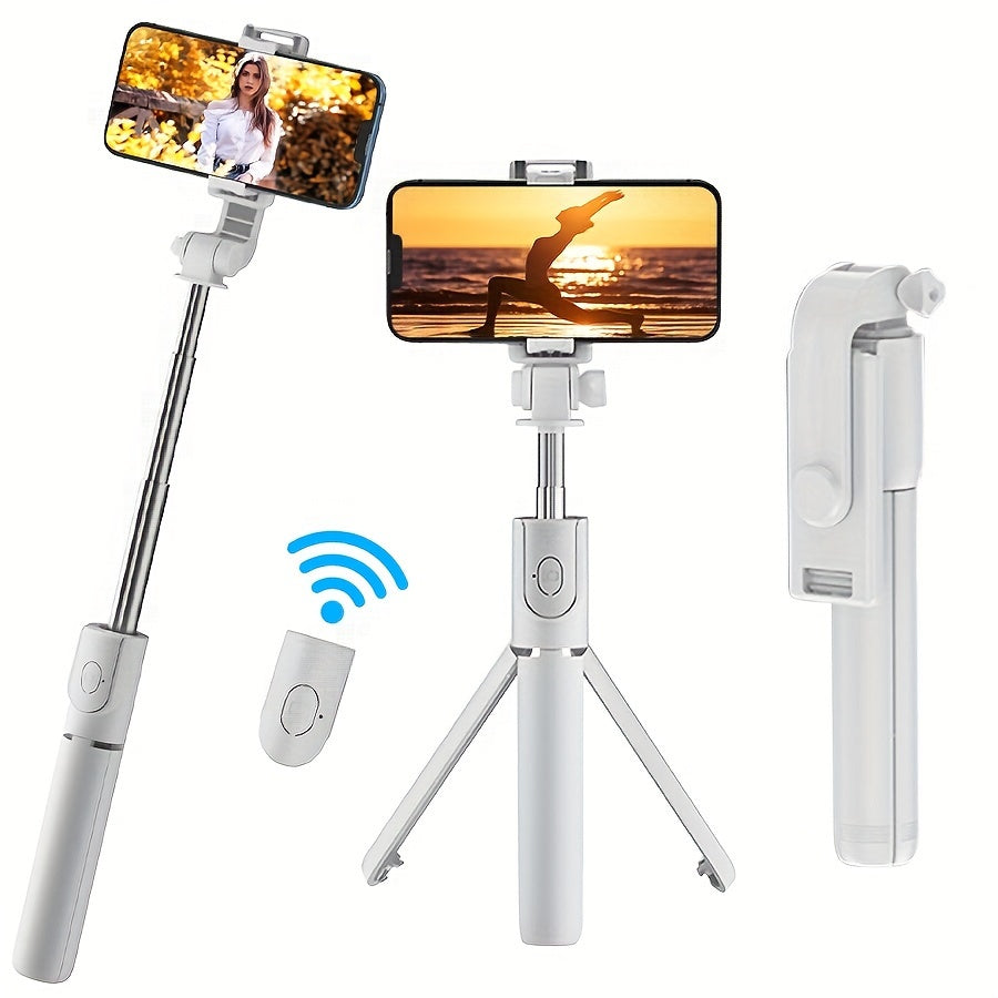 Wireless Selfie Stick with Tripod and Remote Control