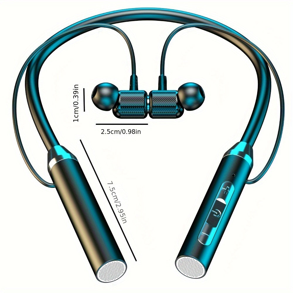 In 2024, popular sports headphones feature magnetic earbuds with ultra-long standby time, wireless neck design, and replaceable ear caps.