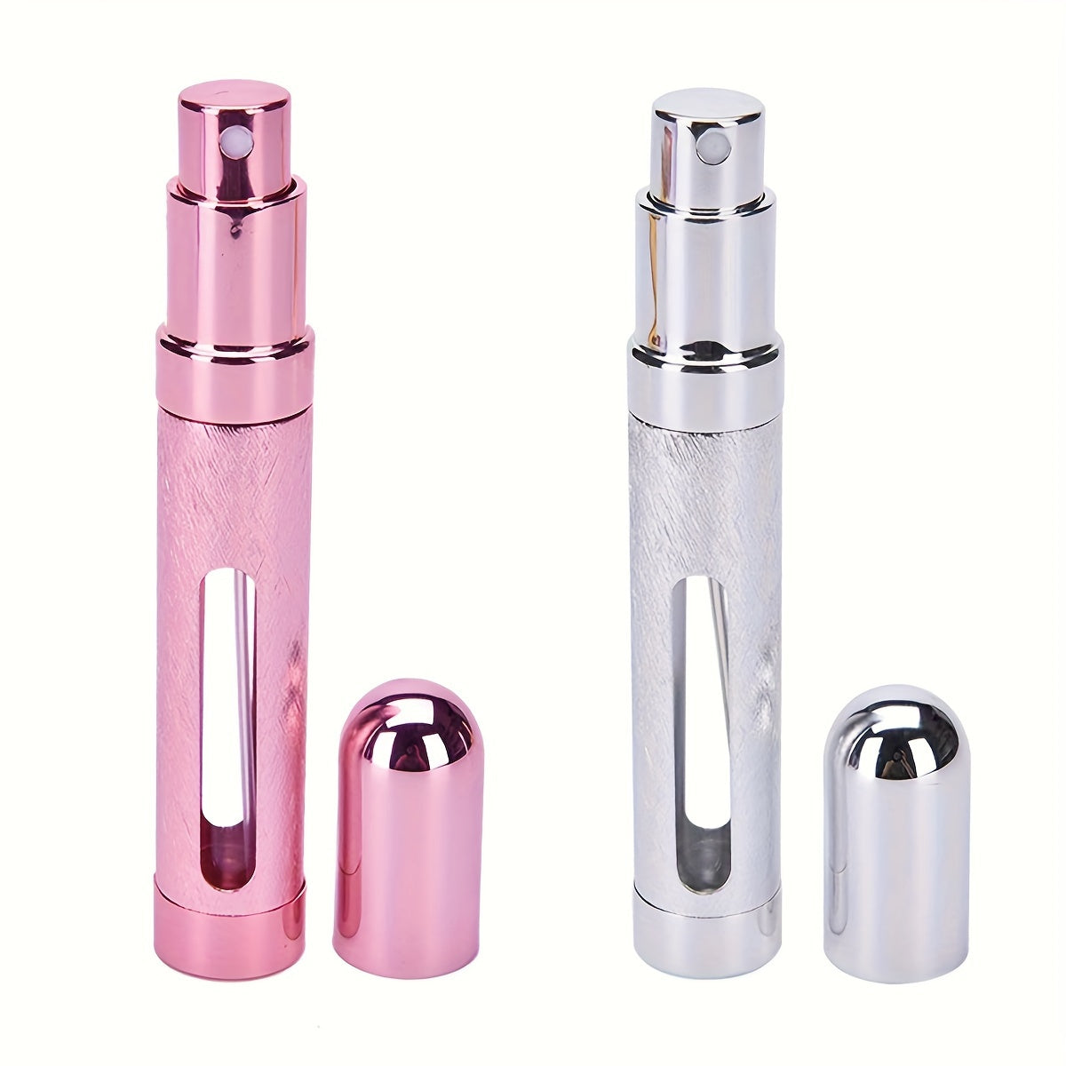 Two 12ml spray perfume bottles for easy application.