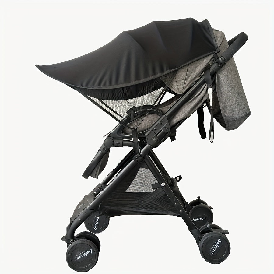 Keep your baby safe and comfortable with our sunshade canopy for strollers. Protect against harmful UV rays and provide shade on sunny days. Our baby umbrella is also great for keeping your little one dry and protected from wind and rain. This universal