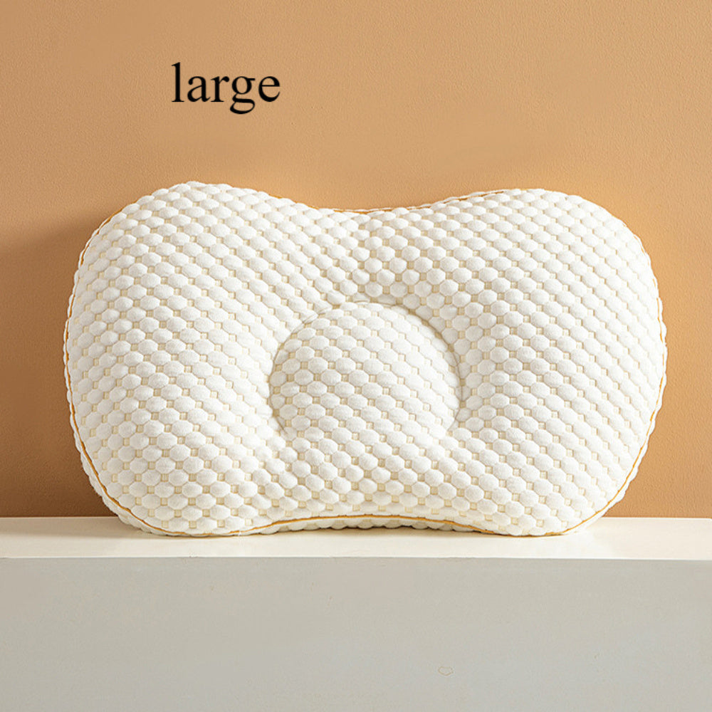 A comfortable butterfly knit neck pillow with ergonomic design - promotes skin-friendly comfort, perfect for sleeping and postpartum support, making it an ideal gift