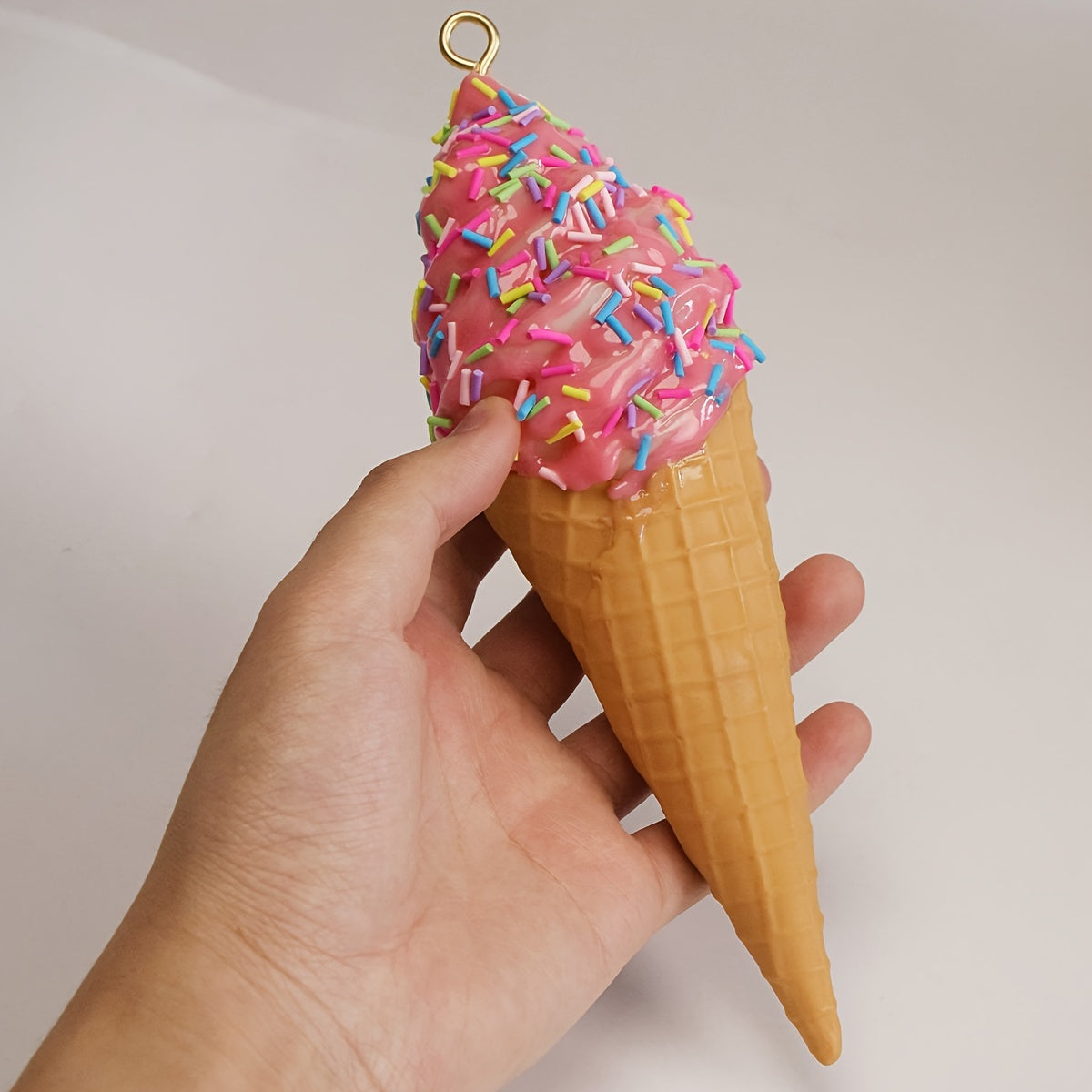 PVC Ice Cream Display Model, Great for Decor, Photography Props, and Room Decor