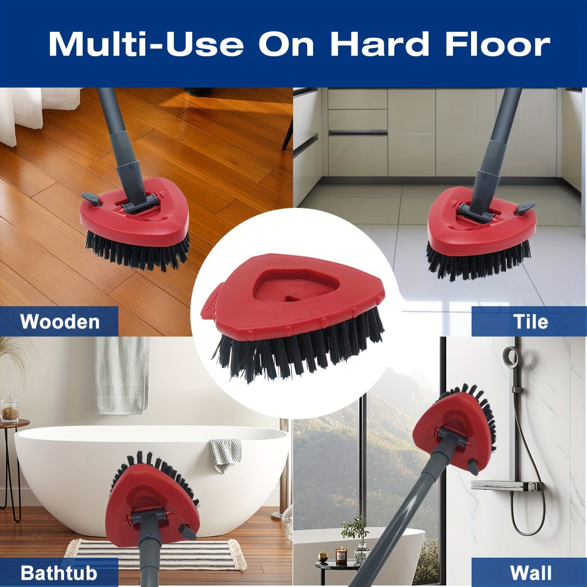 Upgrade your cleaning experience with the Home Times Complete Spin Mop & Brush Replacement Kit. This kit is compatible with the O-Cedar RinseClean 2-Tank System and includes 4 heads, a handle, upgraded base, and scrub brush. The new style design is