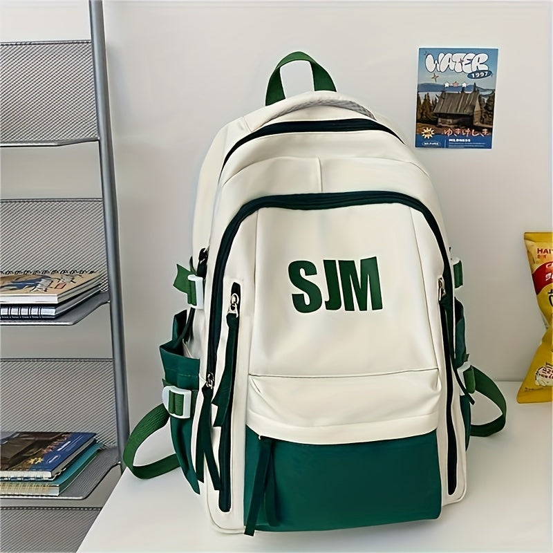 Stylish and durable travel backpack ideal for campus use.