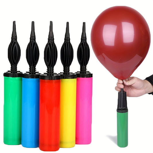 1pc Hand Push Balloon Pump - Perfect for Wedding, New Year, Spring Festival, Birthday, Graduation Party Decor