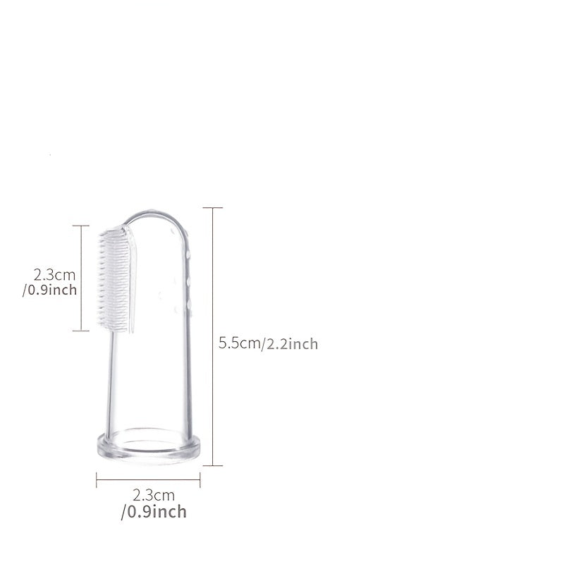 Силиконная зубная щетка для младенцев, полностью силиконовая зубная щетка для детей с накладкой на большой палец.