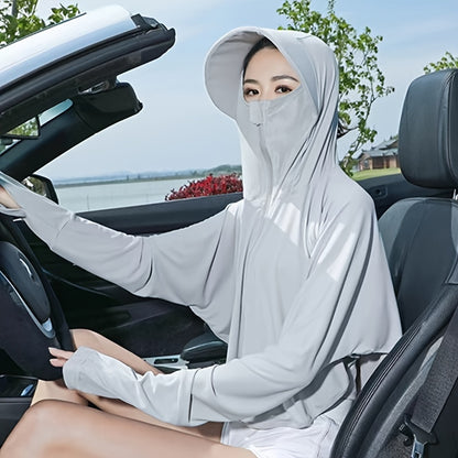 Women's UV Protection Hooded Sun Shirt