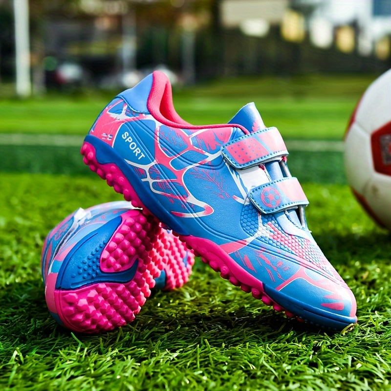 Stylish and durable soccer shoes with anti-slip technology for boys are perfect for training and competition year-round.