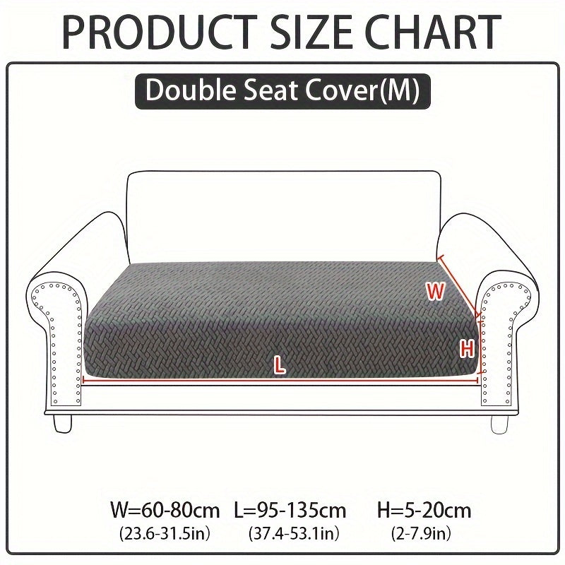 Pet-friendly sofa cover made of non-slip, stain-resistant polar fleece. Machine washable, suitable for all seasons.