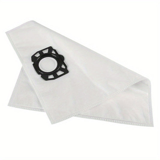 Dust Bags Set of Three for Karcher Home Vacuum Cleaners Models WD4, WD5, WD6, MV4, MV5, and MV6.