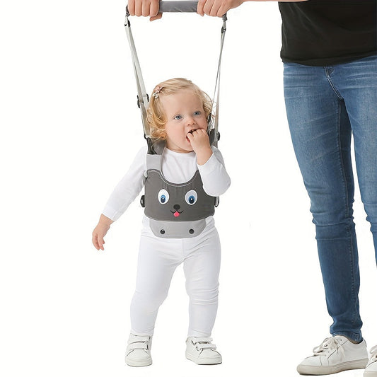 Baby Walker Harness - Toddler Walking Assistant and Handheld Walking Aid. Keep your child safe and secure with this Kids Safety Belt Support. Perfect Infant Walk Learning Trainer Tool for children aged 0-3 years. Made from durable polyester material.