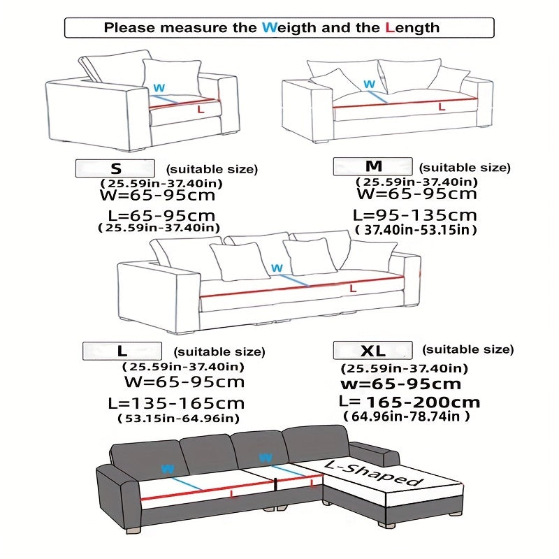 Floral Print Sofa Slipcover for Sofas of All Sizes, Machine Washable