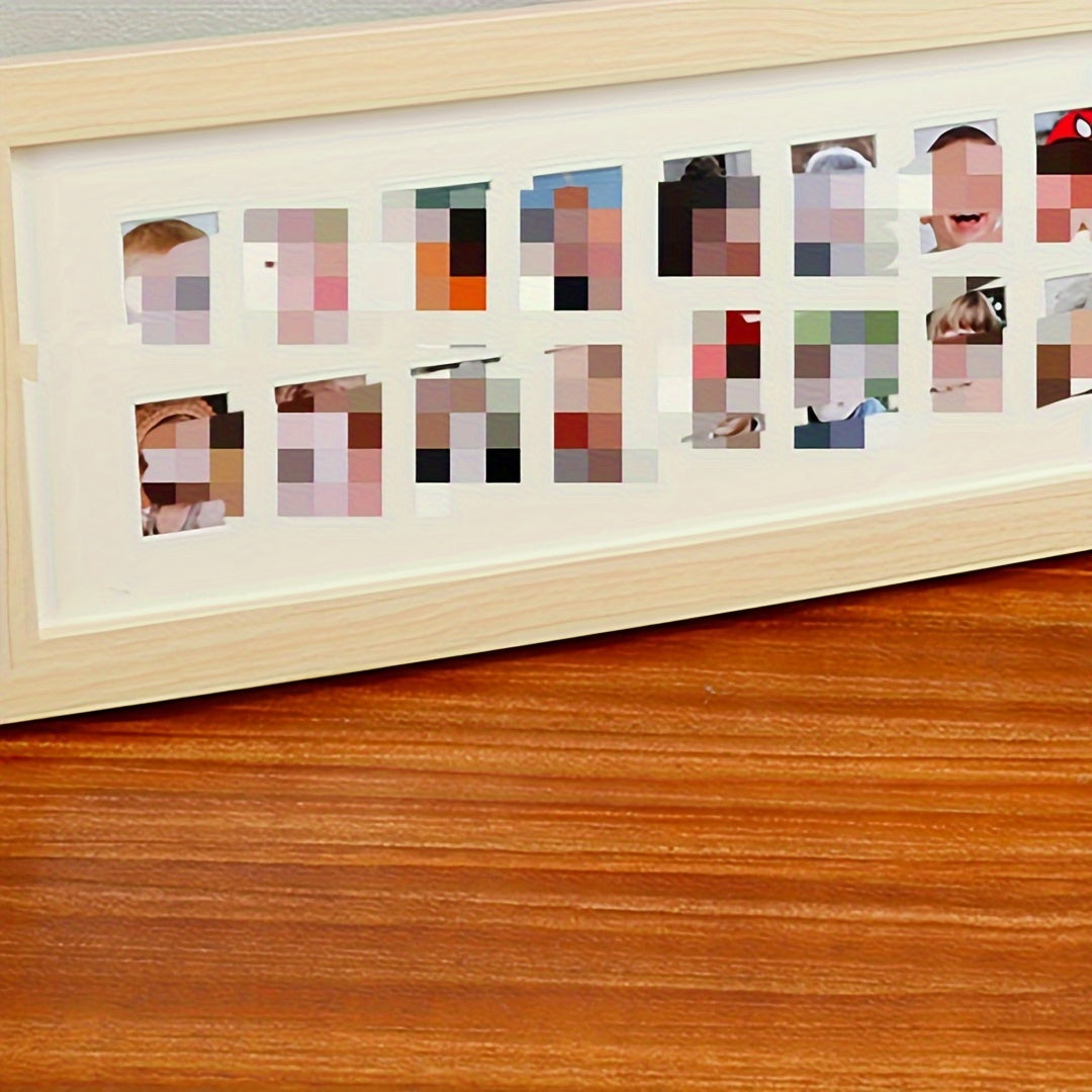 A single piece of simple ID photo campus time growth record in a picture frame to commemorate the passage of time, capturing the moment of registration in an inch picture frame.