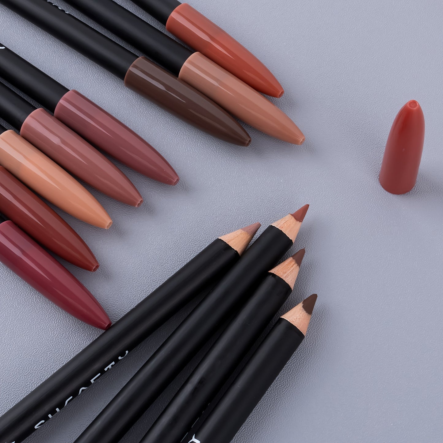 12-piece matte non-stick lip liner set, perfect for Mother's Day makeup.