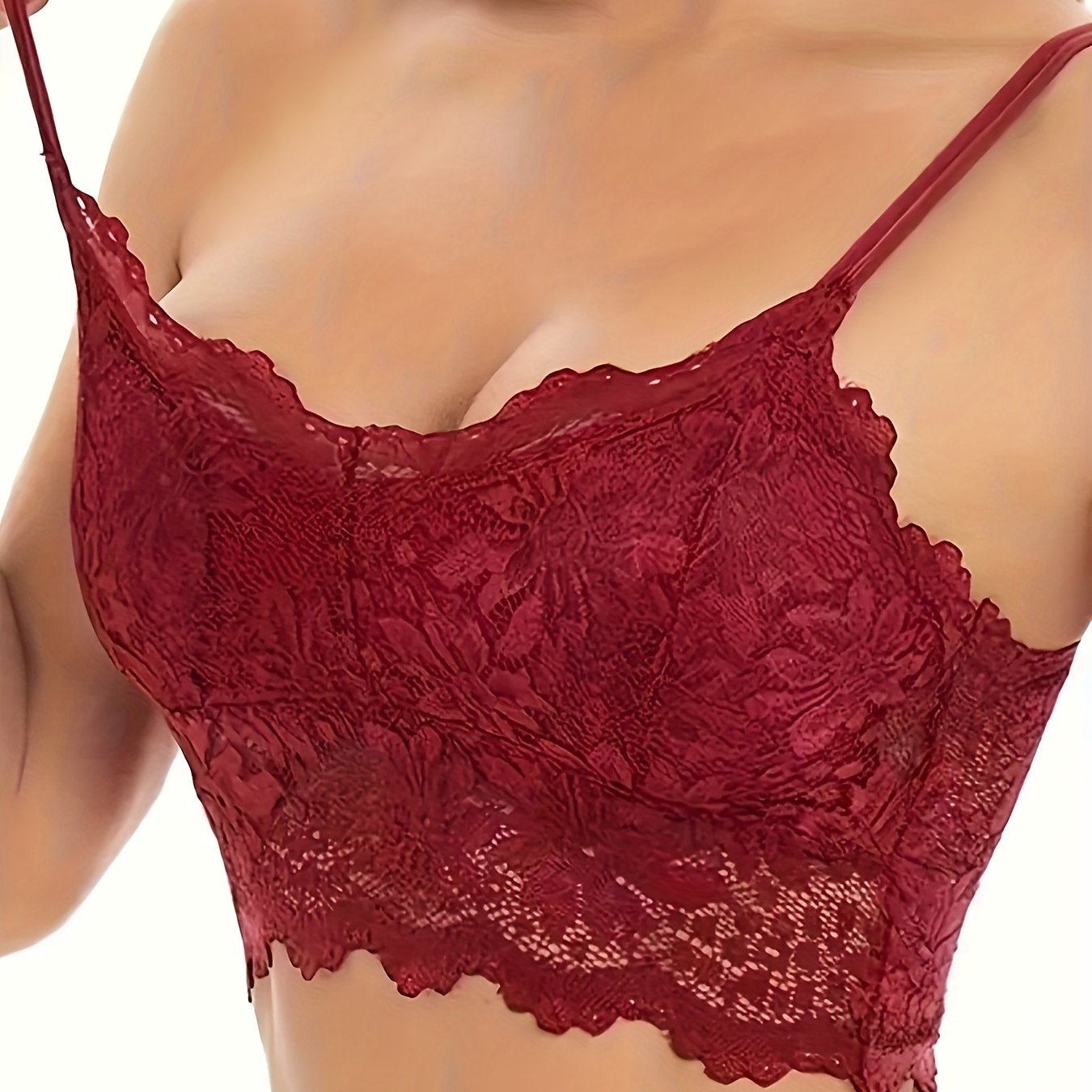 Wireless Lace Bra, Comfortable Everyday Underwear