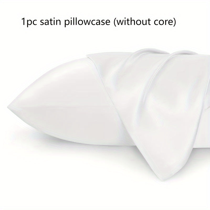 One popular classic color satin pillowcase with comfortable feel, featuring an envelope closure for easy use. A great choice for promoting healthy skin and hair.