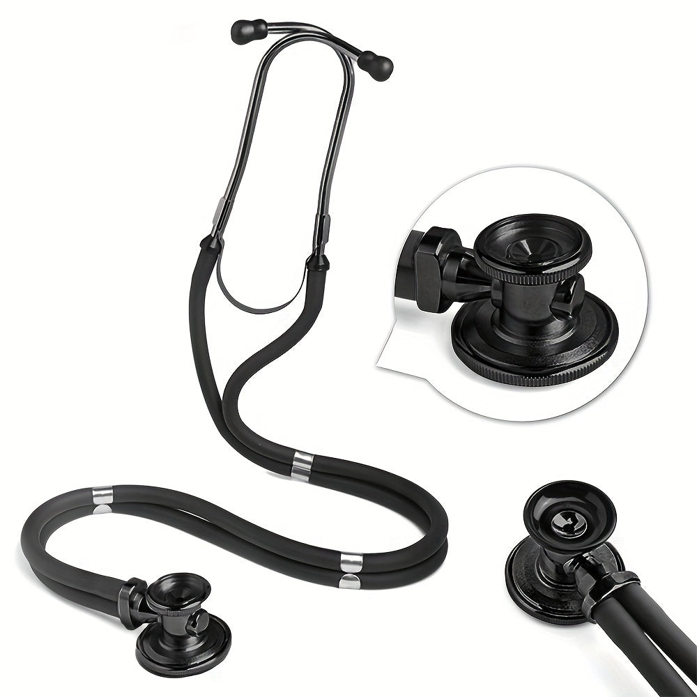 Dual-head medical stethoscope for doctors.