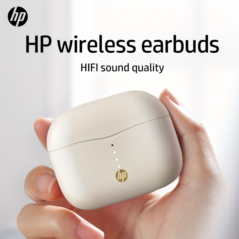 HP Wireless Earbuds (2025 Edition) - True Wireless headphones with 30 hours playtime, Multi-point technology, and extreme comfort.