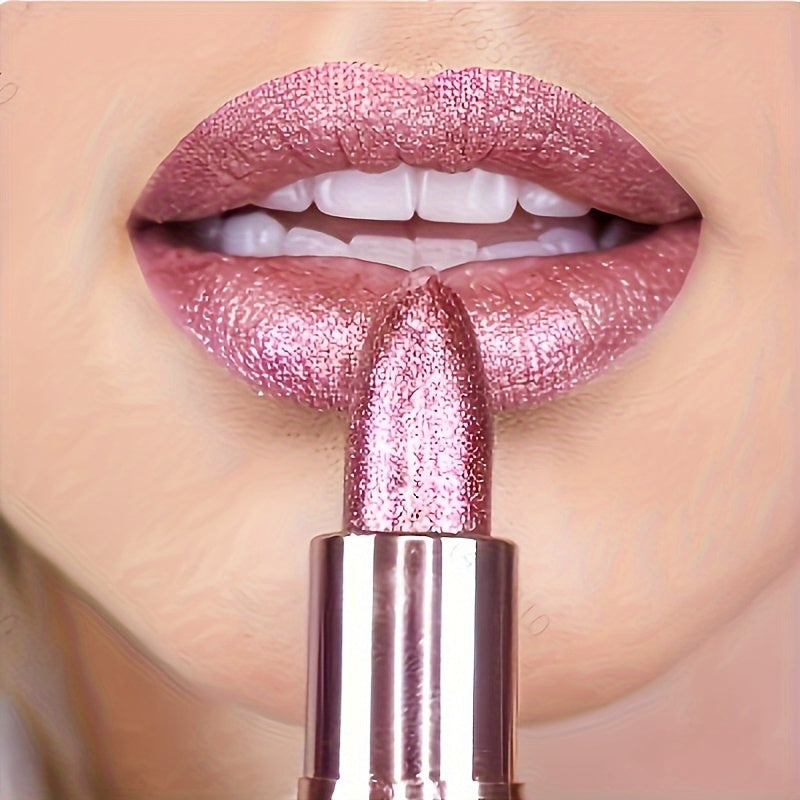 Pink velvet lipstick, waterproof, anti-fouling, ideal Valentines gift for women.